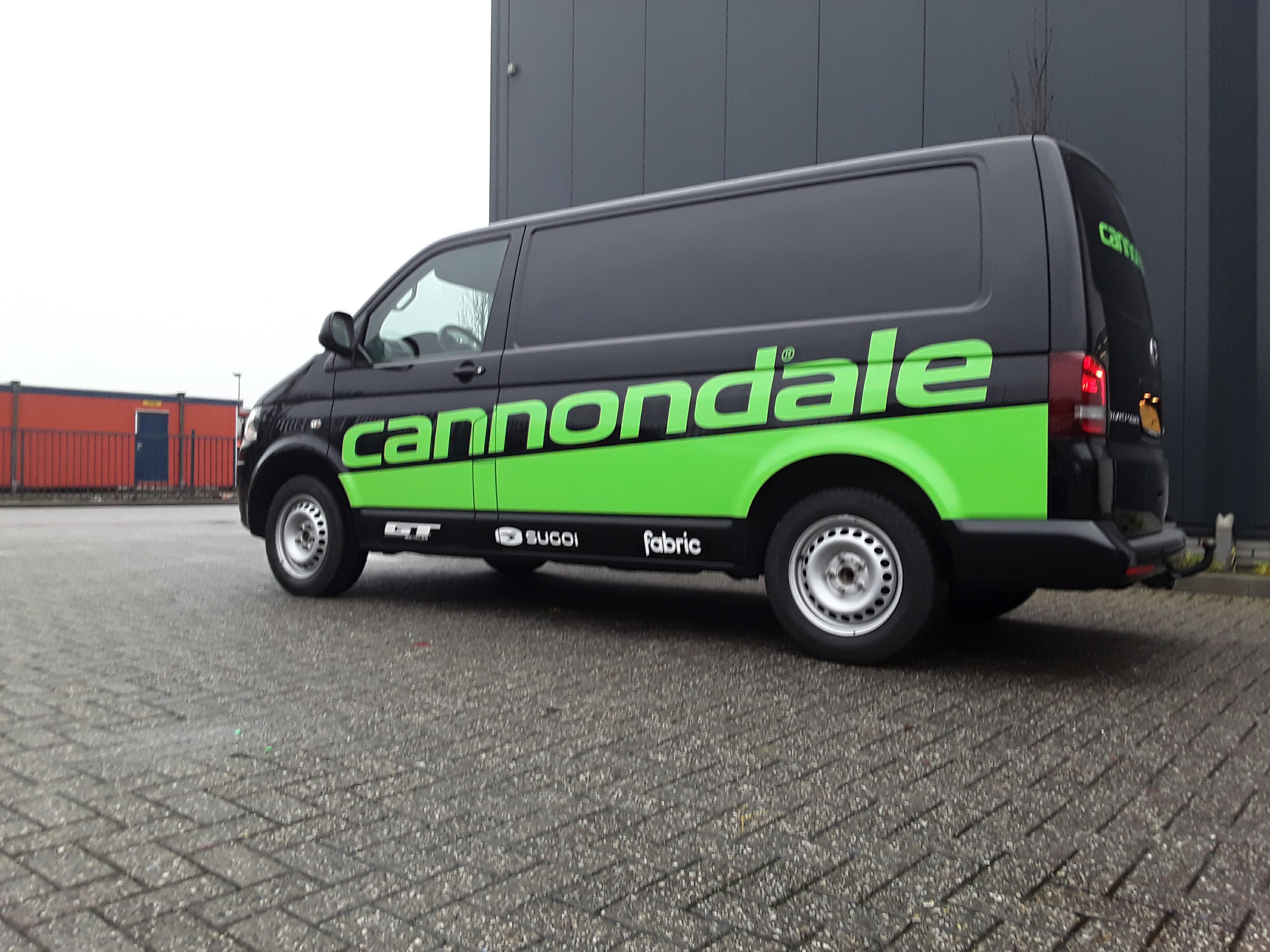 Autoreclame, Autobelettering, Voertuigbelettering, Voertuigreclame, Cannondale