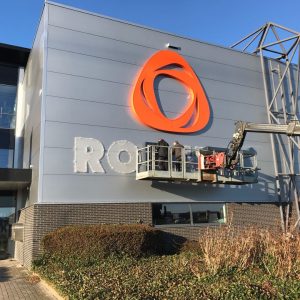 lichtreclame, doosletters, gevelreclame, almelo, rodelta