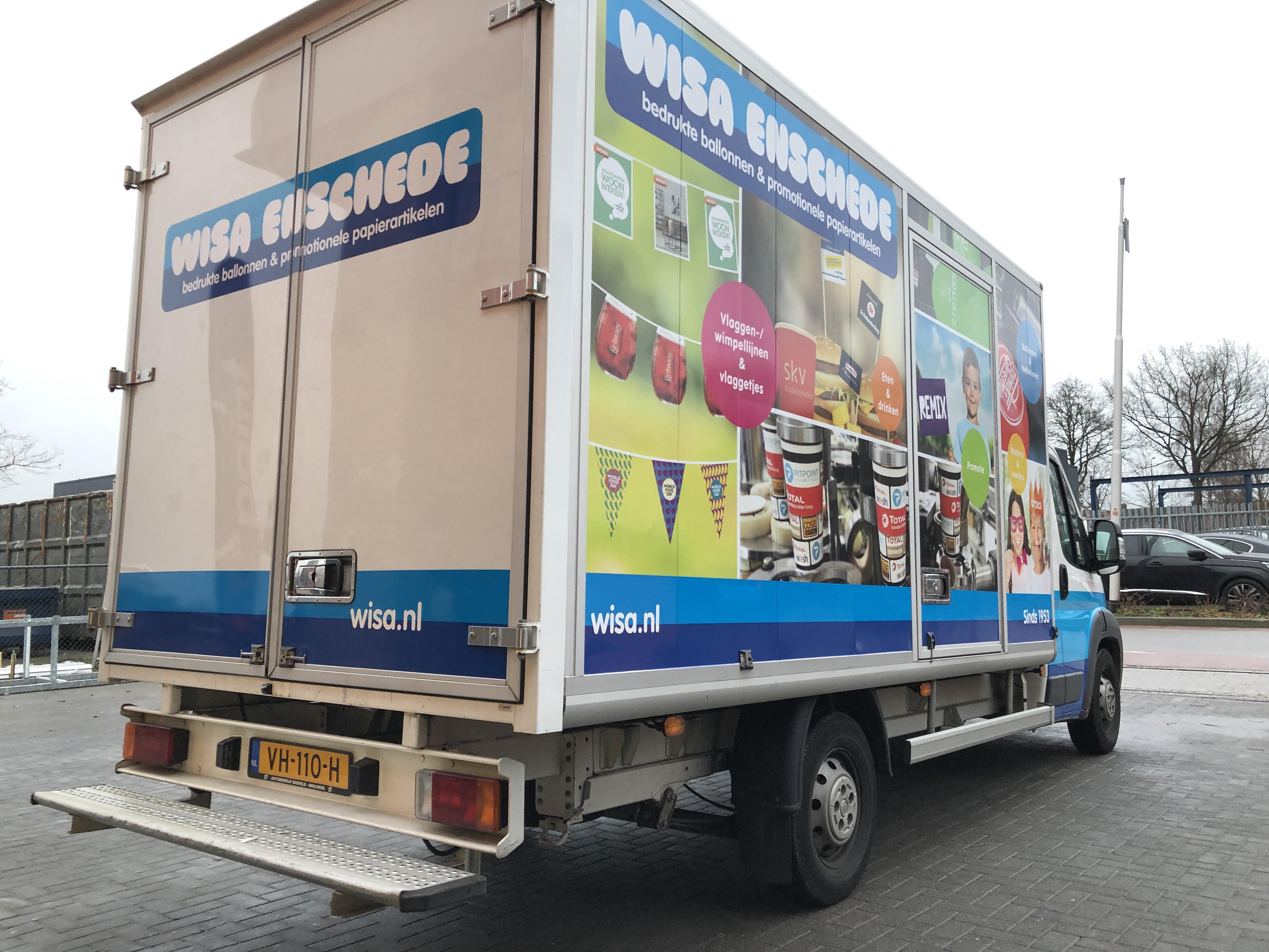 belettering, reclame bakwagen, reclame, sign, bakwagen, Enschede, Vriezenveen, Twente