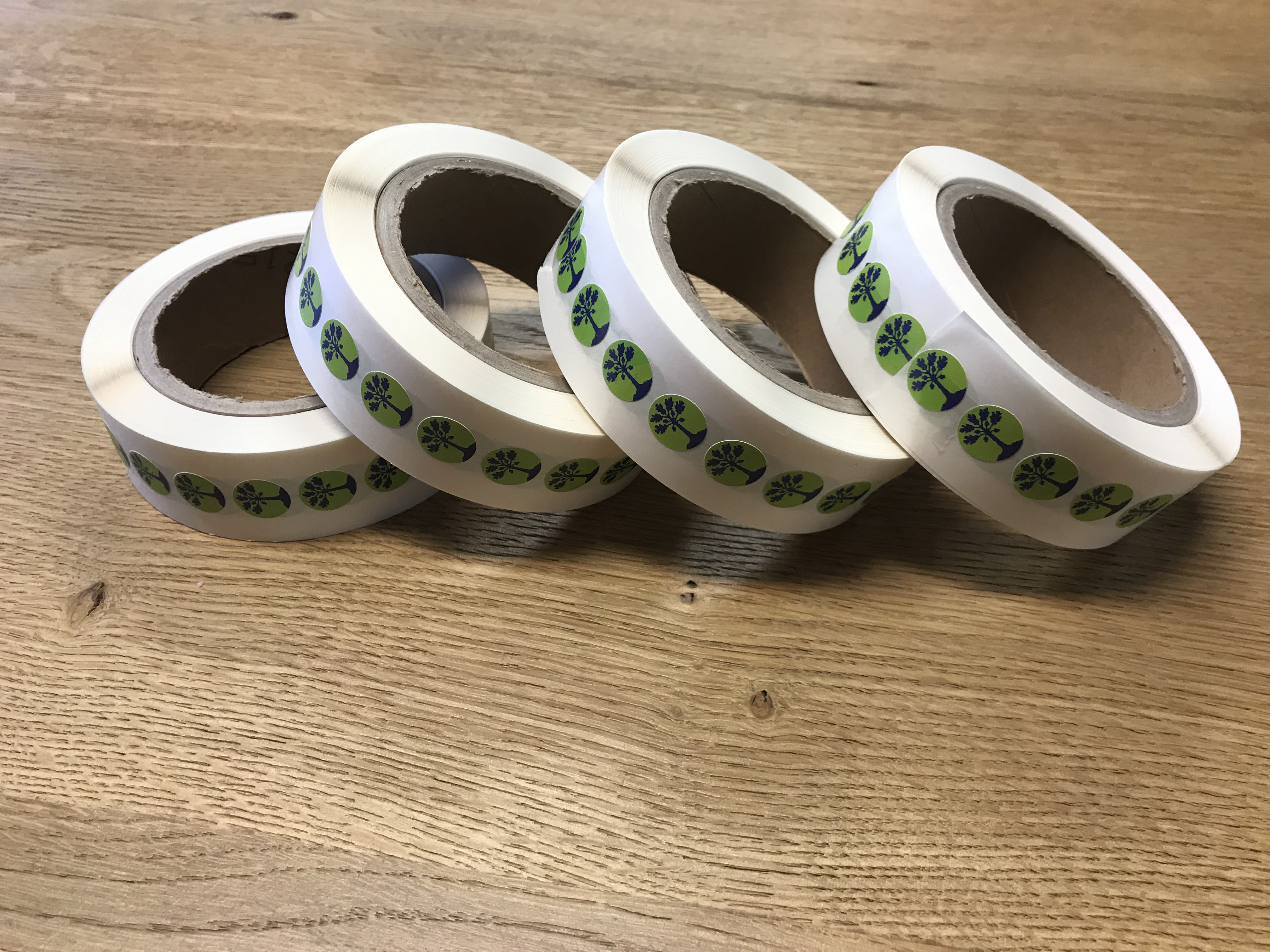 stickers op rol, stickers, zegels, reclame, sign, Vriezenveen, Twente