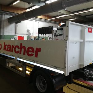 reclame, sign, belettering, reflective, folie, aanhanger, oplegger, vriezenveen, raab karcher, as paint