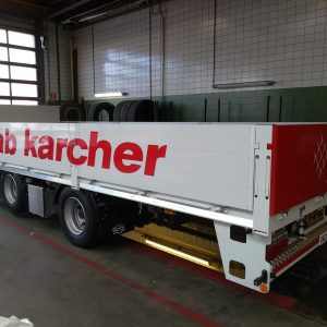 reclame, sign, belettering, reflective, folie, aanhanger, oplegger, vriezenveen, raab karcher, as paint