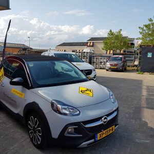 Autobelettering, reclame, sign, voertuig reclame, autobelettering, print, folie, Kamp Twente, Opel, Vriezenveen, Twente, Almelo, Hengelo