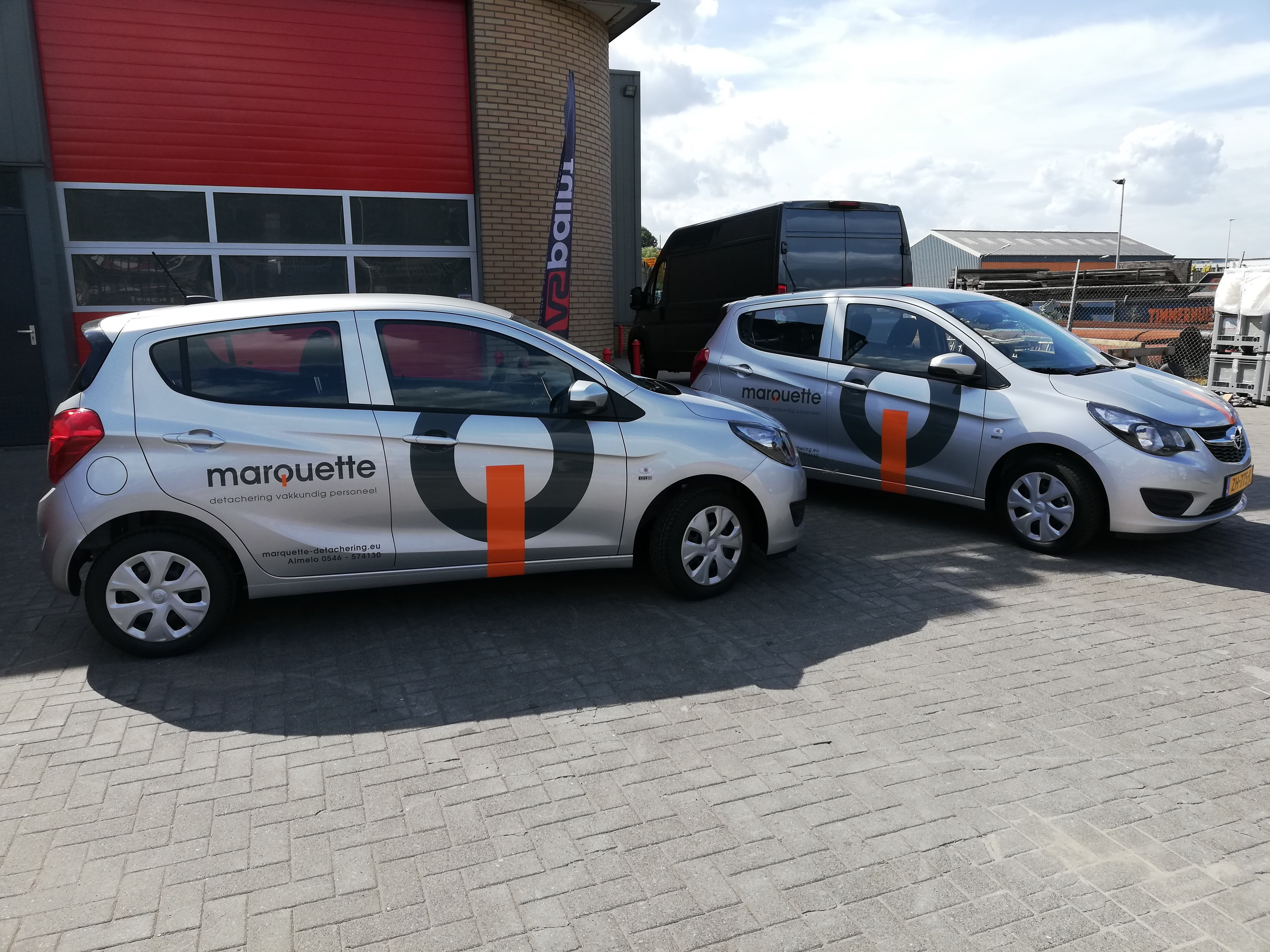 autobelettering, wagenpark, voertuigreclame, belettering, autoreclame, as paint, marquette, detachering, Vriezenveen, Almelo, Fleetmarking