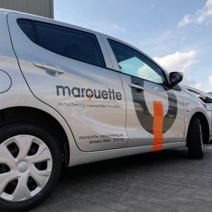 autobelettering, wagenpark, voertuigreclame, belettering, autoreclame, as paint, marquette, detachering, Vriezenveen, Almelo, Fleetmarking