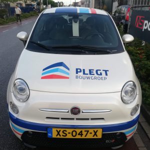 carwrap, belettering, reclame, autoreclame, autobelettering, AS Paint, Plegt bouwgroep, Vriezenveen, twenterand, ootmarsum