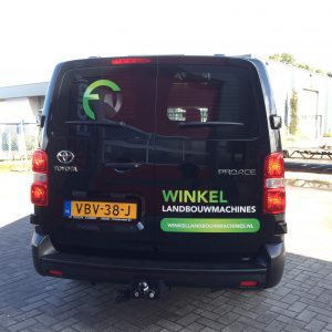 belettering, reclame, sign, voertuigreclame, autobelettering, print, AS Paint, winkel landbouwmachines, Vriezenveen, Twente, Hoge Hexel, Twenterand