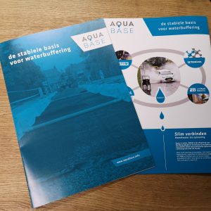 Brochure, folder, magazine, drukwerk ,as paint, vriezenveen, ontwerp , dtp, aquabase