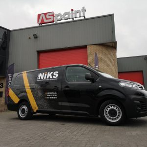 Niks Infra, Niks, Infra, Vriezenveen, AS, AS Paint, Carwrap, Vinyl, Sign, Citrën, Fleetmarking, Op Zicht,