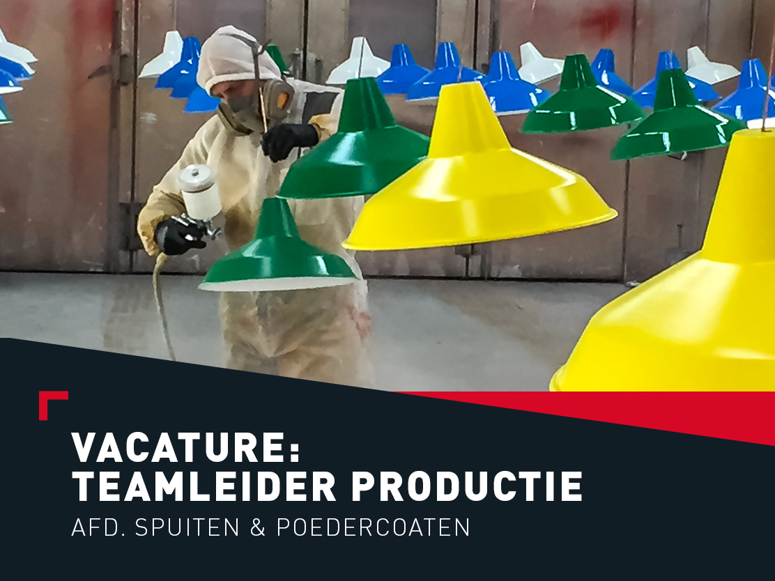 vacature, spuiten, poedercoaten, teamleider, twente, vriezenveen, twenterand