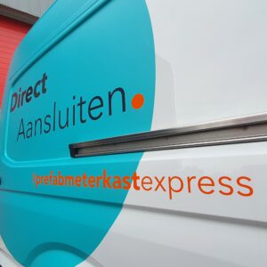 opvallend, signing, reclame, belettering, montage