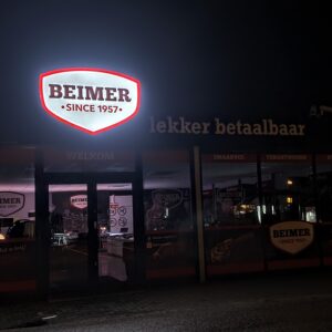 lichtbak, led-verlichting, spuiten, lichtreclame, enschede