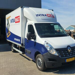 Intramat, Belettering, Bakwagen, Full color, Wrap, Carwrap, Vriezenveen, Almelo